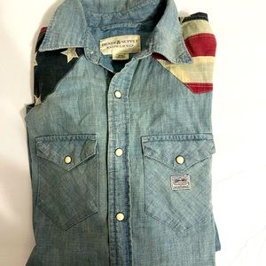 Mens Ralph Lauren Denim Shirt